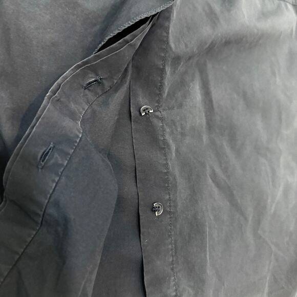 Akris Punto 6 cotton ruffle sleeveless button front blouse top TS 2959 - Picture 2 of 11